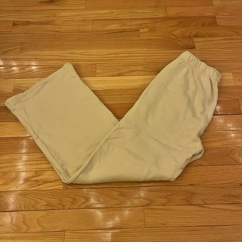 Hollister Cream Track Pants